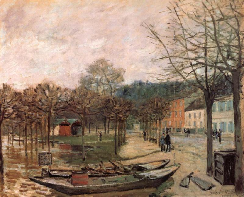 Alfred Sisley Flood at Port-Marly